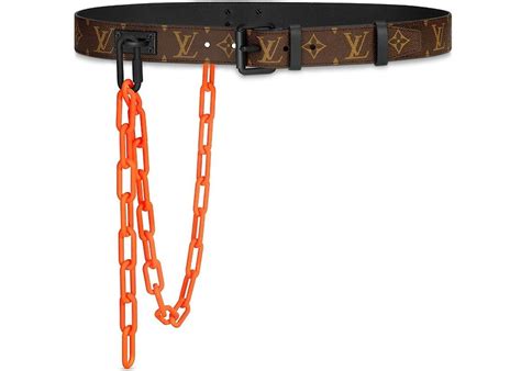 lv chain belt